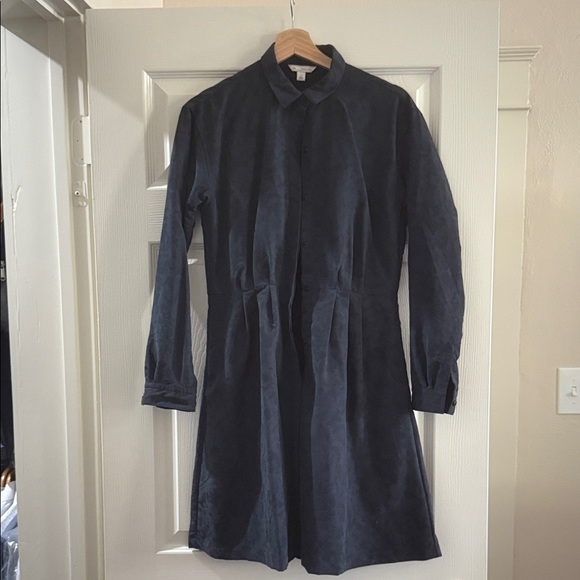 GAP Dark Blue Trench Coat - Picture 1 of 3